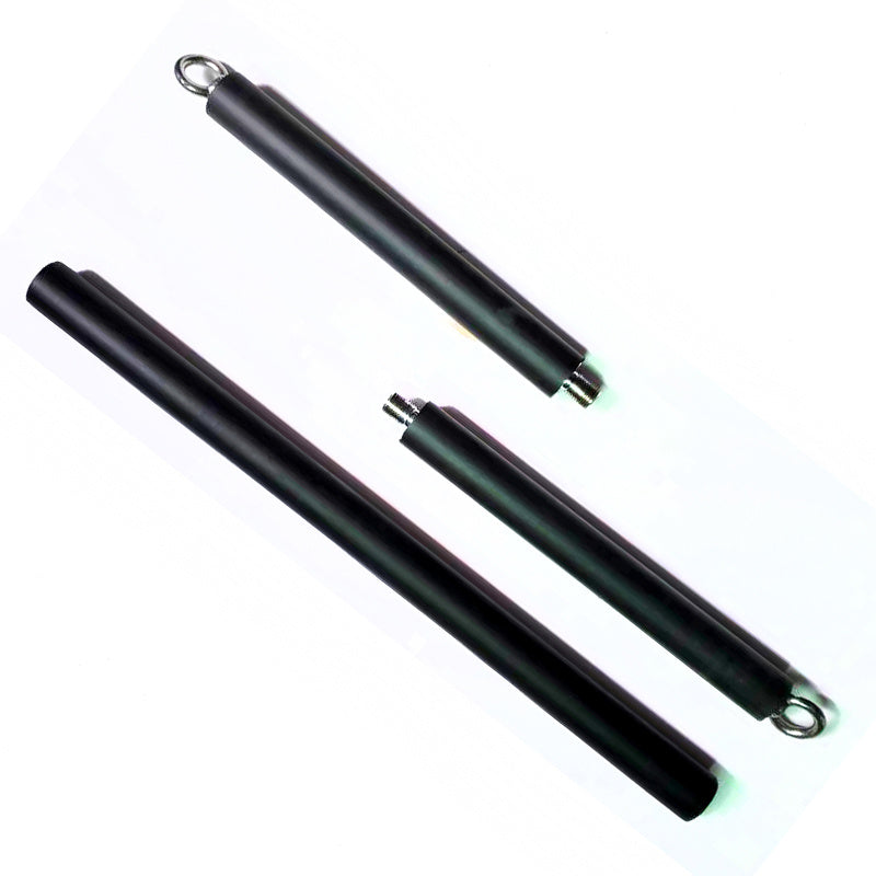 Pilates Bar with Bearing Ring – Portable Home Gym Stick for Full Body Workouts - Power Fit Zone