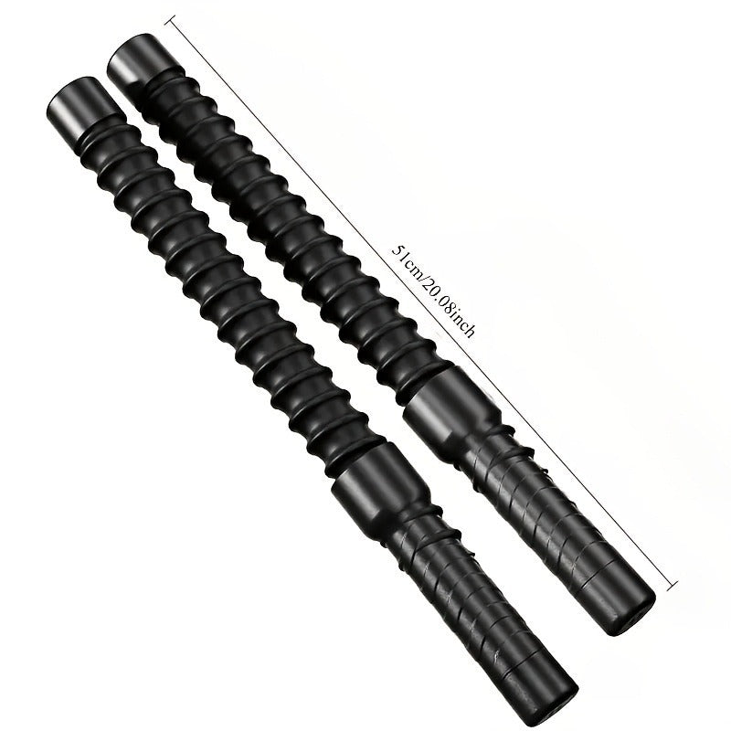 Stainless Steel Wireless Combat Training Sticks – Full Body Strength & Conditioning Tool (2pcs) - Power Fit Zone