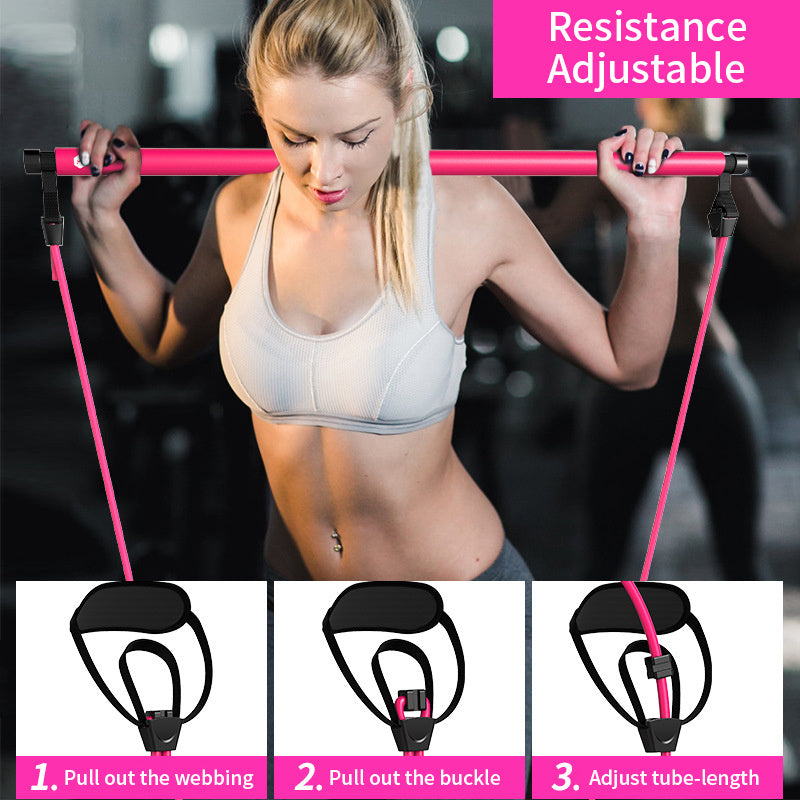 Chest Expander Puller – Resistance Training Tool for Upper Body Strength & Toning - Power Fit Zone