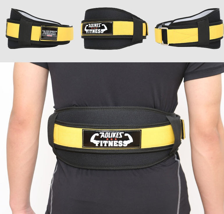 Weightlifting Belt – Adjustable Nylon Support for Fitness & Strength Training - Power Fit Zone
