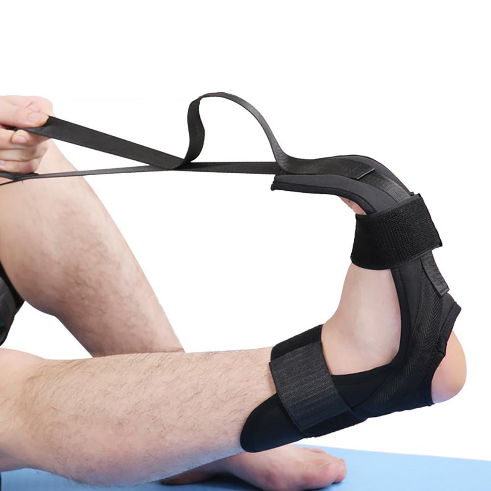 Yoga & Rehab Stretching Strap – Multi-Loop Flexibility Trainer for Legs, Feet & Ankles - Power Fit Zone
