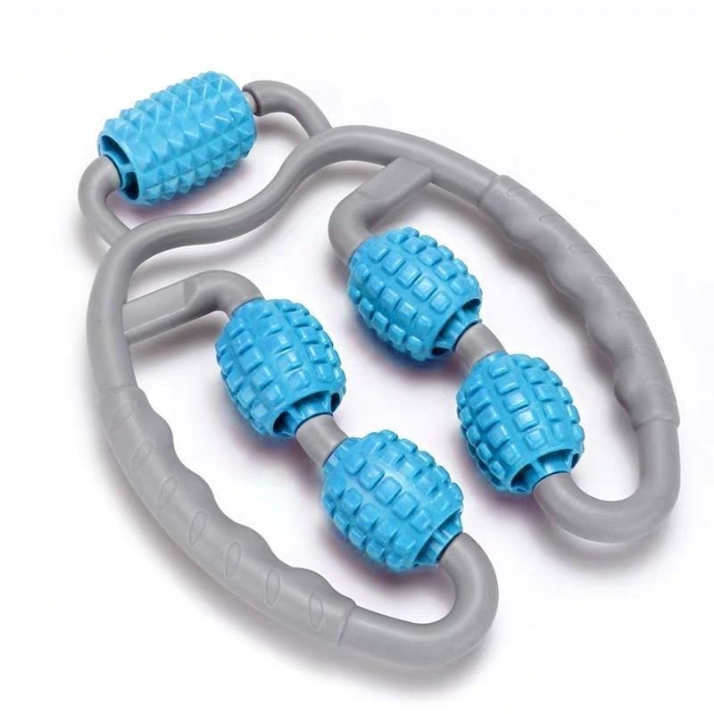U-Shape Trigger Point Massage Roller – Full Body Muscle Relief Tool - Power Fit Zone