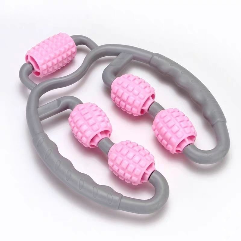 U-Shape Trigger Point Massage Roller – Full Body Muscle Relief Tool - Power Fit Zone