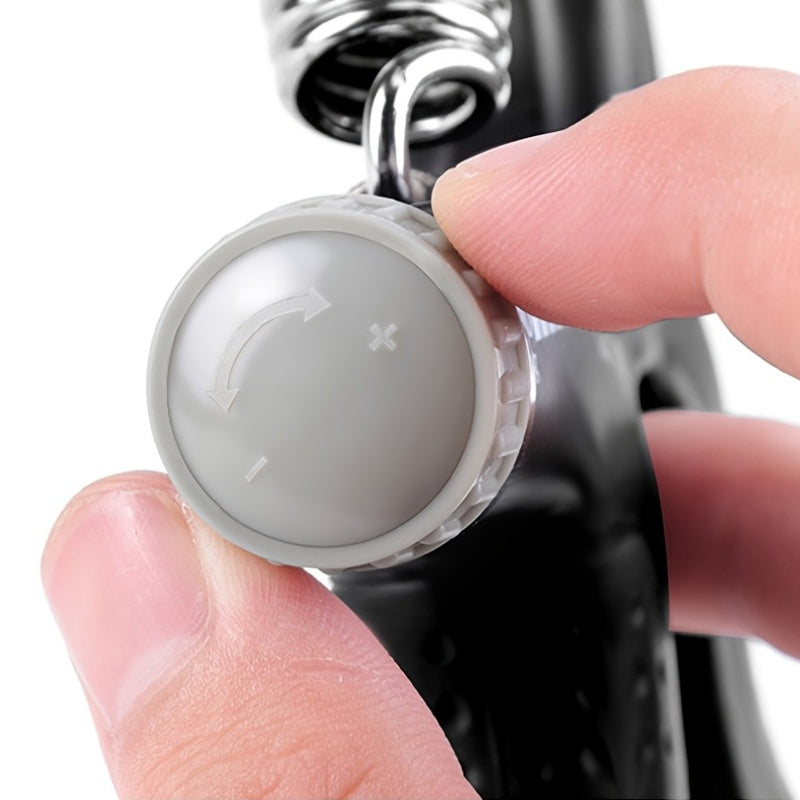 Adjustable Hand Grip Strengthener – Finger, Hand & Forearm Trainer with Built-In Counter - Power Fit Zone