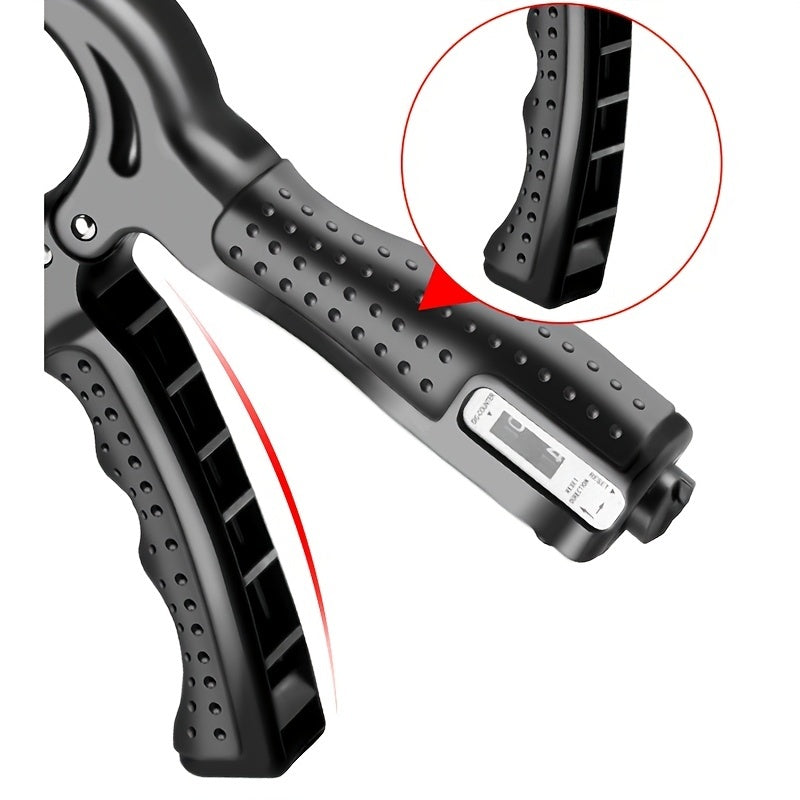 Adjustable Hand Grip Strengthener – Finger, Hand & Forearm Trainer with Built-In Counter - Power Fit Zone