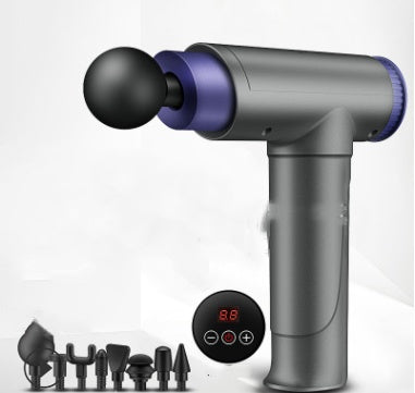 Electric Muscle Massager – Deep Tissue Relaxation with 4 Interchangeable Heads - Power Fit Zone