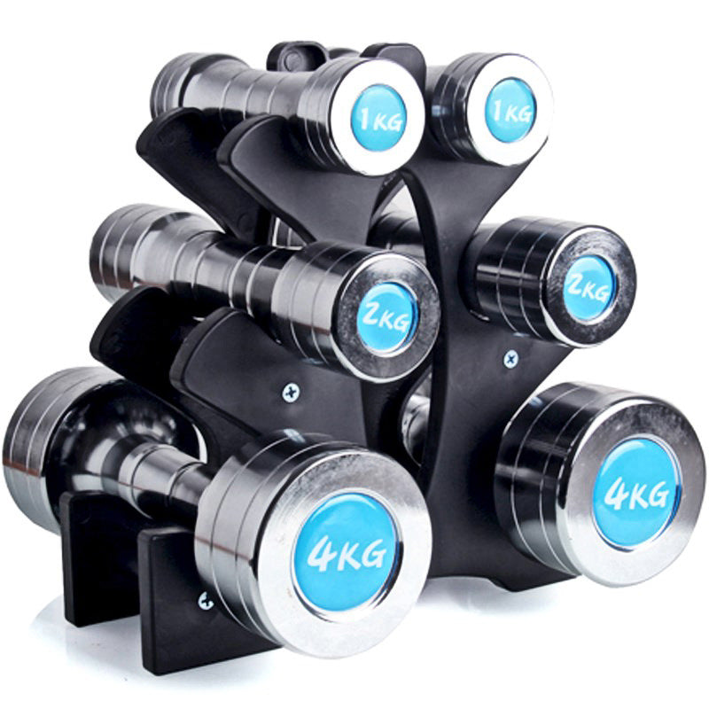 Compact Dumbbell Rack – Space-Saving Stand for Home Gym Organization - Power Fit Zone