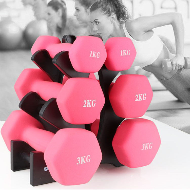 Compact Dumbbell Rack – Space-Saving Stand for Home Gym Organization - Power Fit Zone