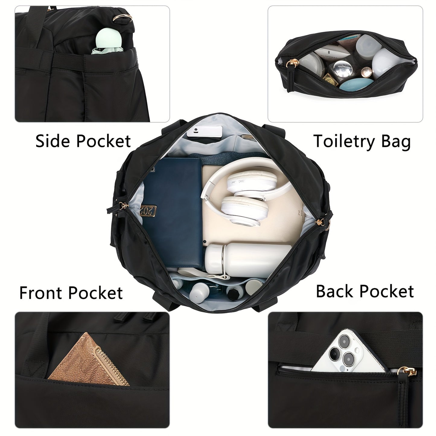 Women’s Sports & Travel Duffel Bag – Gym, Yoga, and Weekend Getaways - Power Fit Zone