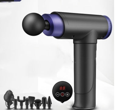 Electric Muscle Massager – Deep Tissue Relaxation with 4 Interchangeable Heads - Power Fit Zone