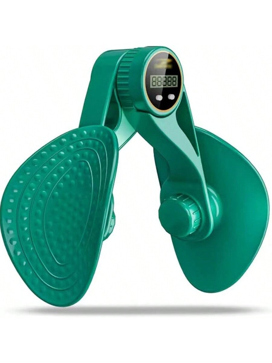Inner Thigh & Pelvic Floor Trainer – Kegel Exerciser with Resistance Bands & LED Rep Counter (3 Levels) - Power Fit Zone