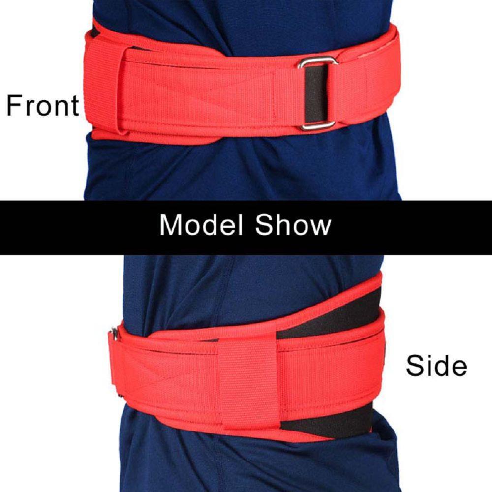 Nylon Weightlifting Belt – Adjustable Back Support for Strength Training & Powerlifting - Power Fit Zone