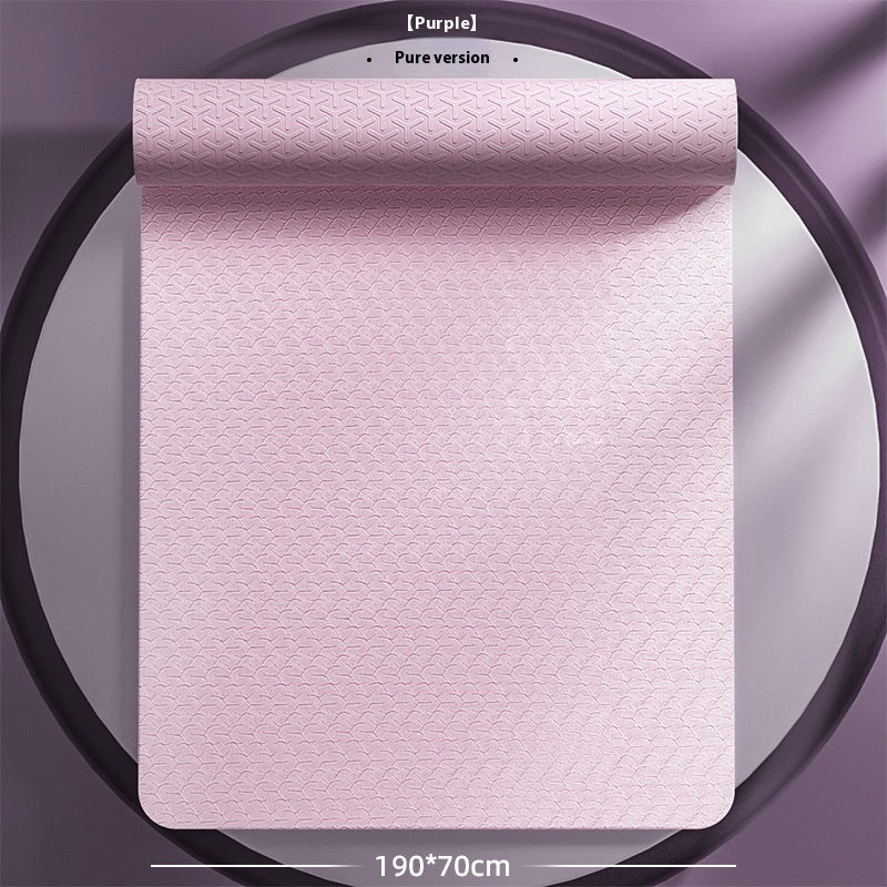 Non-Slip Gymnastic & Yoga Mat – Extra Wide, Eco-Friendly TPE with Alignment Guide - Power Fit Zone