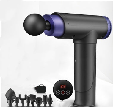 Electric Muscle Massager – Deep Tissue Relaxation with 4 Interchangeable Heads - Power Fit Zone