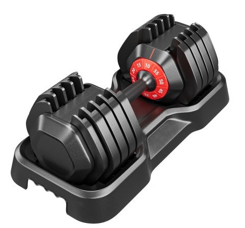 Adjustable Dumbbell Set (55LB) – 5-in-1 Free Weights for Home Gym & Full Body Workouts - Power Fit Zone