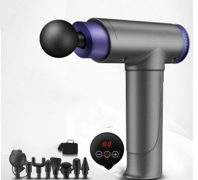 Electric Muscle Massager – Deep Tissue Relaxation with 4 Interchangeable Heads - Power Fit Zone