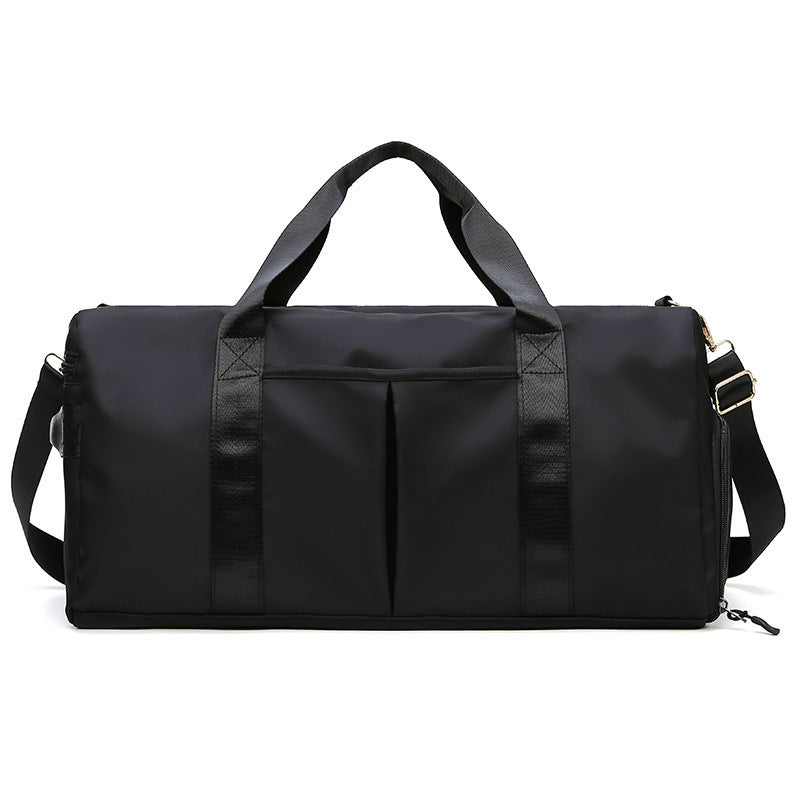 Large Sports & Travel Duffel Bag – Waterproof, Breathable, and Dry/Wet Separation Design - Power Fit Zone