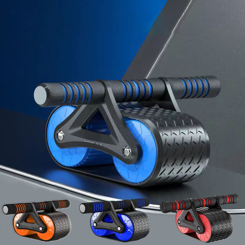 Automatic Rebound Ab Roller – Core Trainer with Knee Pad - Power Fit Zone