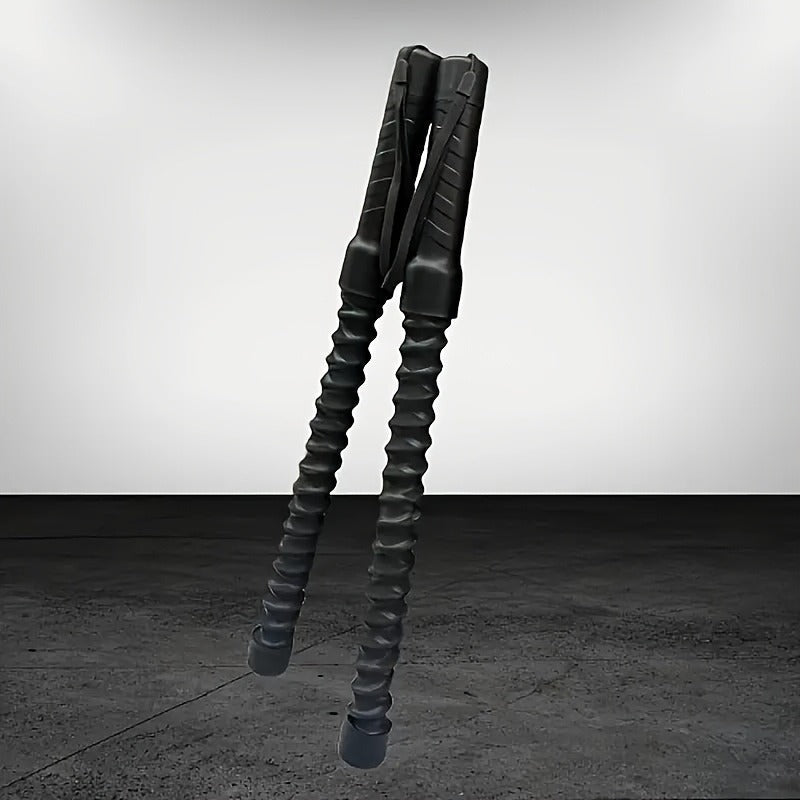 Stainless Steel Wireless Combat Training Sticks – Full Body Strength & Conditioning Tool (2pcs) - Power Fit Zone