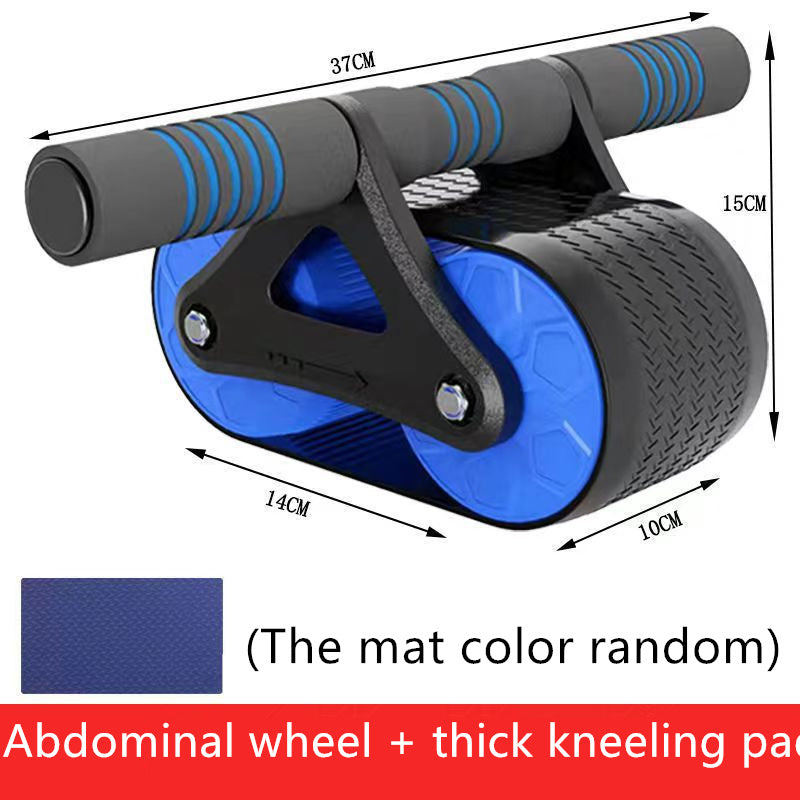 Automatic Rebound Ab Roller – Core Trainer with Knee Pad - Power Fit Zone