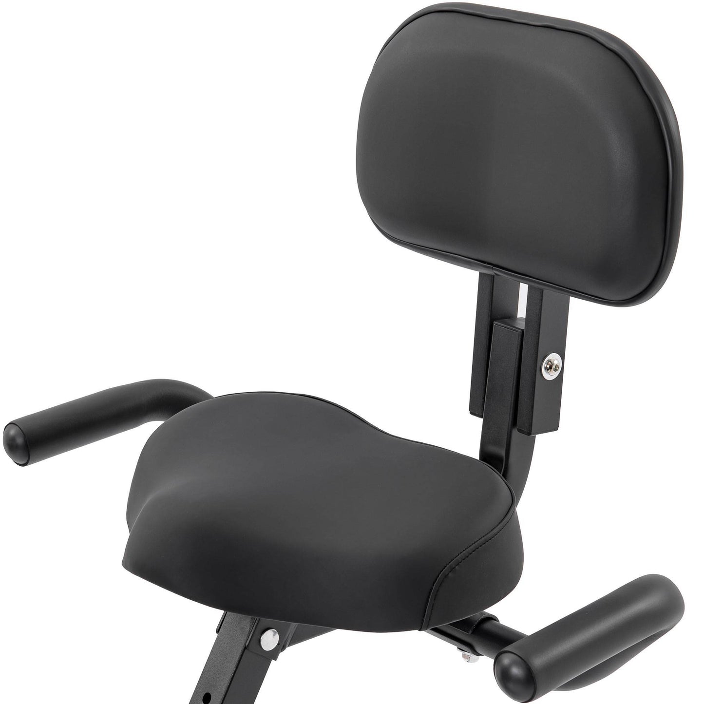 Folding Exercise Bike – 2-in-1 Upright & Recumbent with Adjustable Resistance - Power Fit Zone