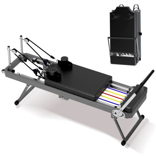 Foldable Pilates Reformer Bed – Professional Home & Studio Fitness Equipment - Power Fit Zone