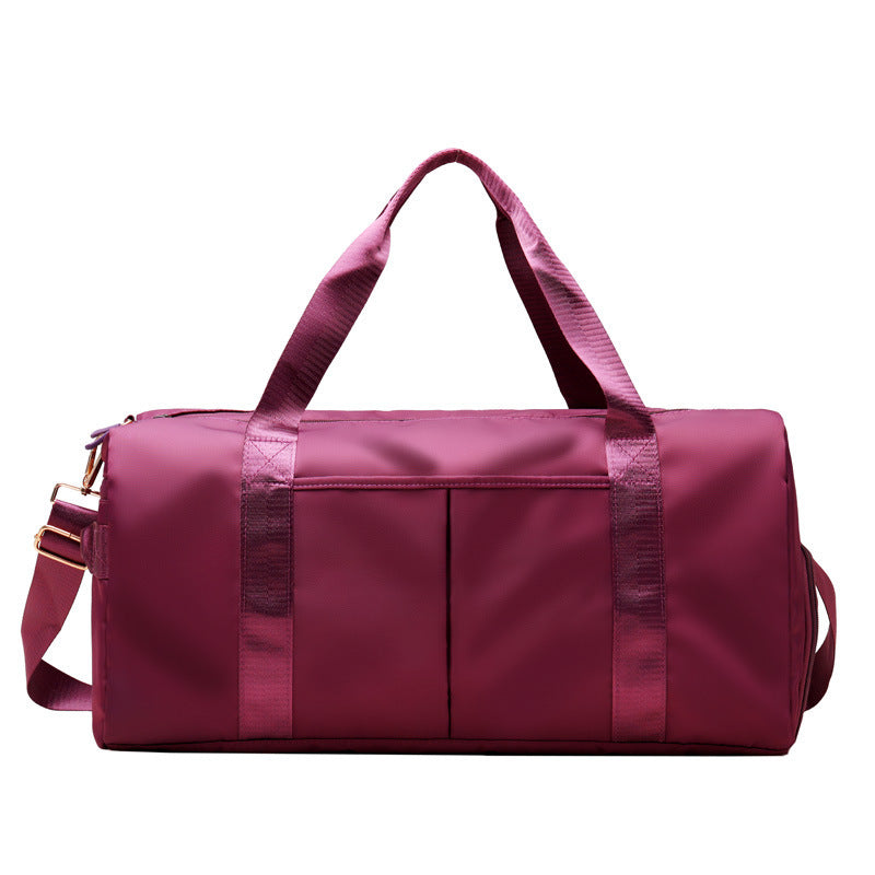Large Sports & Travel Duffel Bag – Waterproof, Breathable, and Dry/Wet Separation Design - Power Fit Zone