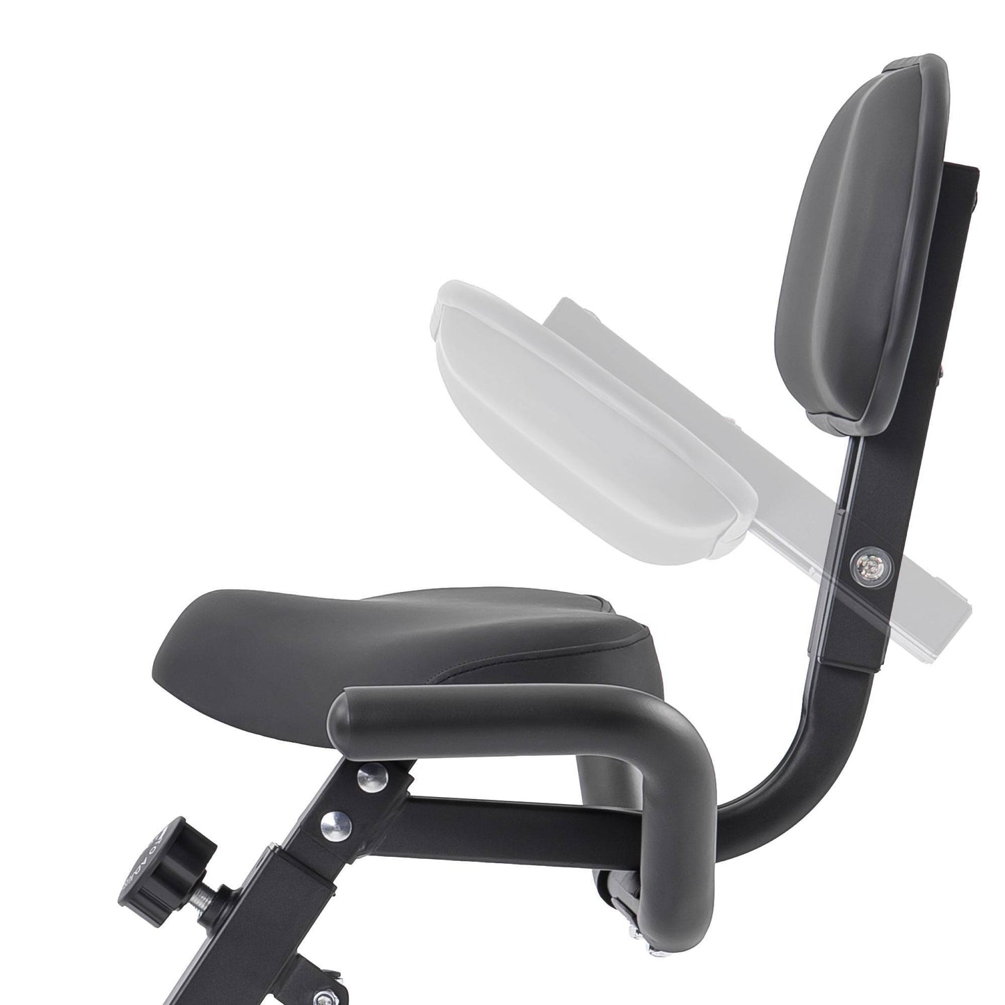 Folding Exercise Bike – 2-in-1 Upright & Recumbent with Adjustable Resistance - Power Fit Zone