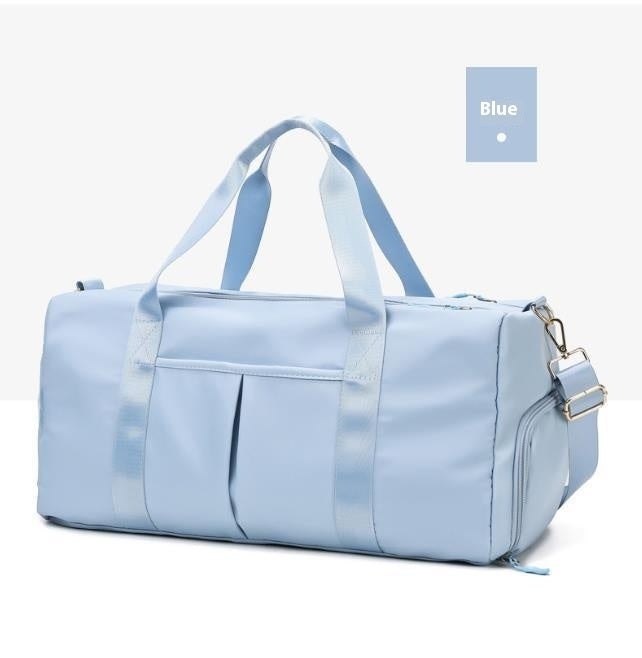 Large Sports & Travel Duffel Bag – Waterproof, Breathable, and Dry/Wet Separation Design - Power Fit Zone
