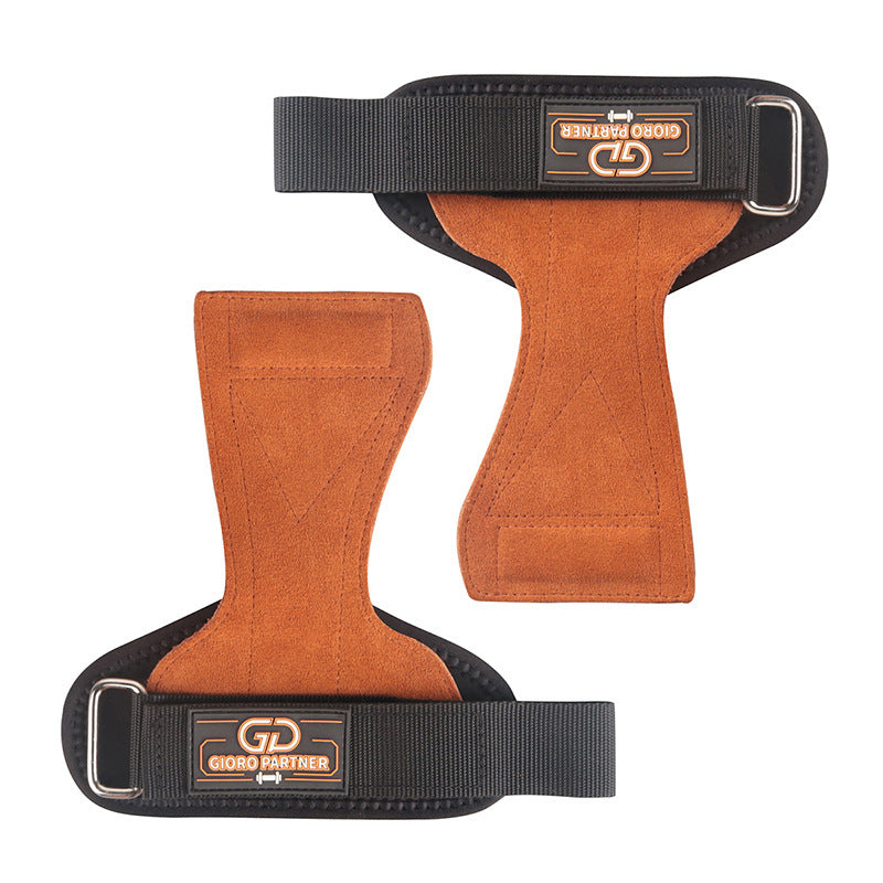 Cowhide Palm Protectors – Non-Slip Grip for Weightlifting & Fitness - Power Fit Zone