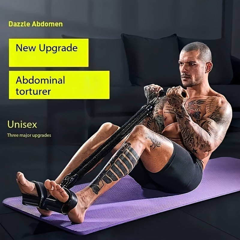 Adjustable Resistance Bands with Foot Pedals & Handles – Full Body Training Set - Power Fit Zone