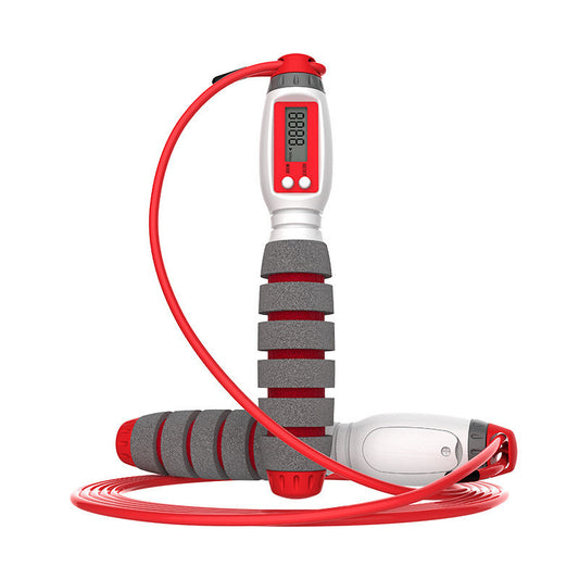Electronic Counting Jump Rope – Adjustable Speed Rope with Calorie Tracker - Power Fit Zone