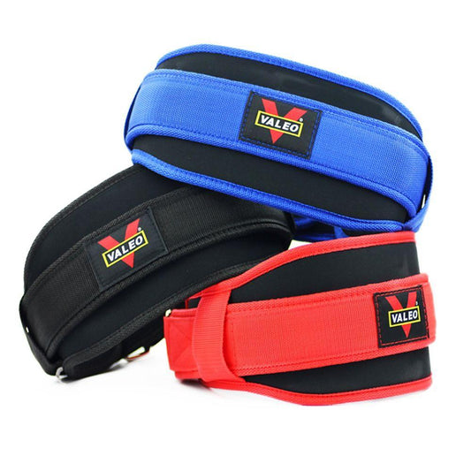 Nylon Weightlifting Belt – Adjustable Back Support for Strength Training & Powerlifting - Power Fit Zone
