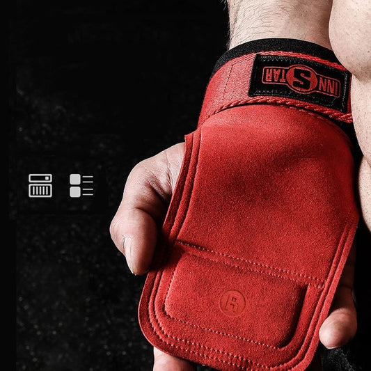 Fitness Palm Protectors with Wrist Support – Grip & Blister Protection for Weightlifting and Pull-Ups - Power Fit Zone