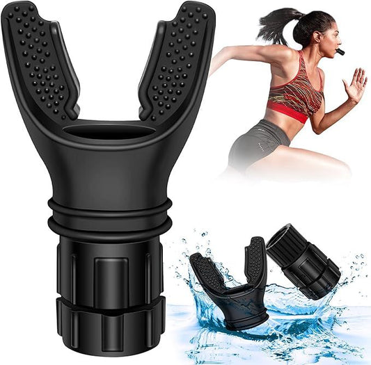 Breathing Trainer – Lung Capacity Exerciser with Adjustable Resistance - Power Fit Zone