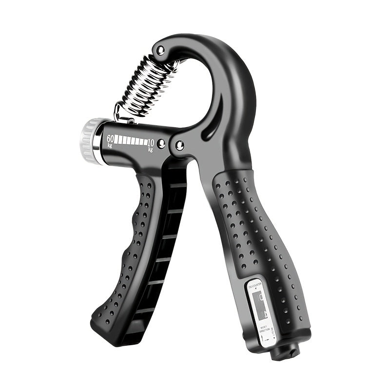 Adjustable Hand Grip Strengthener – Finger, Hand & Forearm Trainer with Built-In Counter - Power Fit Zone