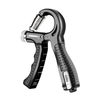 Adjustable Hand Grip Strengthener – Finger, Hand & Forearm Trainer with Built-In Counter - Power Fit Zone