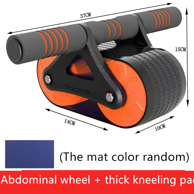 Automatic Rebound Ab Roller – Core Trainer with Knee Pad - Power Fit Zone