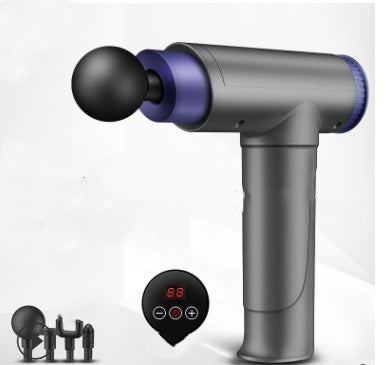 Electric Muscle Massager – Deep Tissue Relaxation with 4 Interchangeable Heads - Power Fit Zone