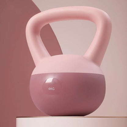 Women’s PVC Kettlebell – Home Fitness Weight for Strength Training - Power Fit Zone