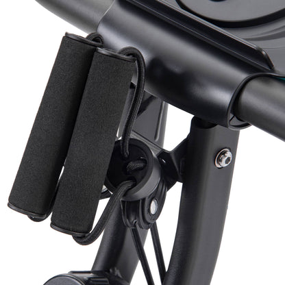 Folding Exercise Bike – 2-in-1 Upright & Recumbent with Adjustable Resistance - Power Fit Zone