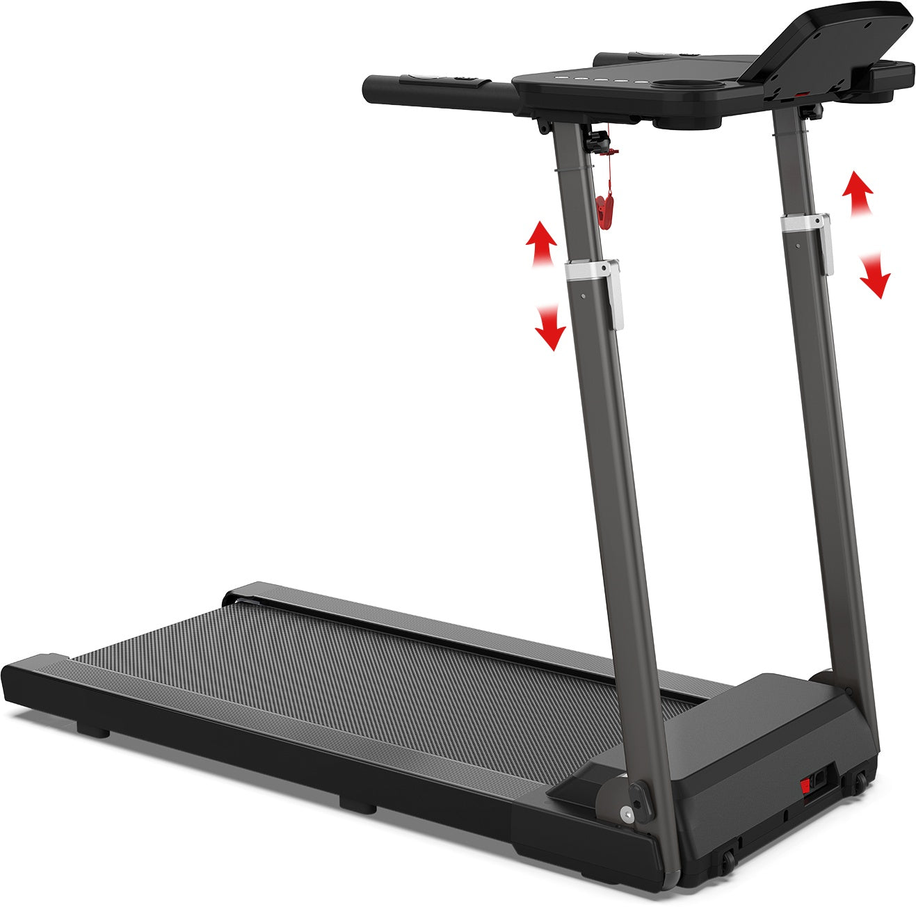 Foldable Treadmill JK68-6B – Bluetooth Music, Desk Workstation & Adjustable Height (3.0HP Motor) - Power Fit Zone