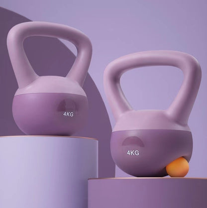 Women’s PVC Kettlebell – Home Fitness Weight for Strength Training - Power Fit Zone