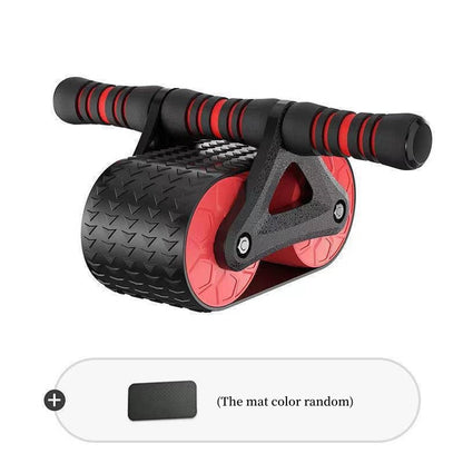 Automatic Rebound Ab Roller – Core Trainer with Knee Pad - Power Fit Zone