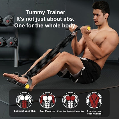 Adjustable Resistance Bands with Foot Pedals & Handles – Full Body Training Set - Power Fit Zone