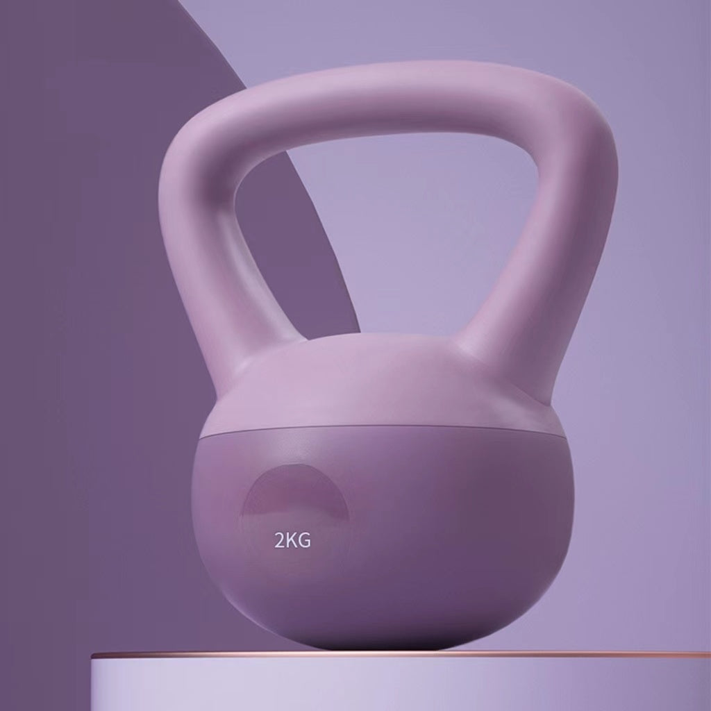 Women’s PVC Kettlebell – Home Fitness Weight for Strength Training - Power Fit Zone