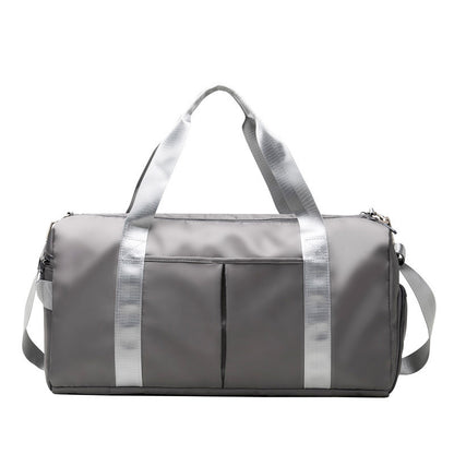 Large Sports & Travel Duffel Bag – Waterproof, Breathable, and Dry/Wet Separation Design - Power Fit Zone
